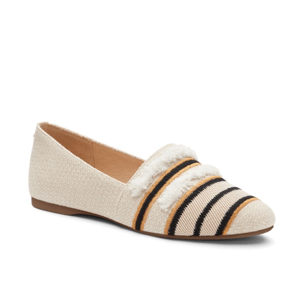 BIRDIES Starling Flat Embroidered Beige 6.5